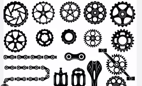 Nuts and Bolts complete mountain Bike Components