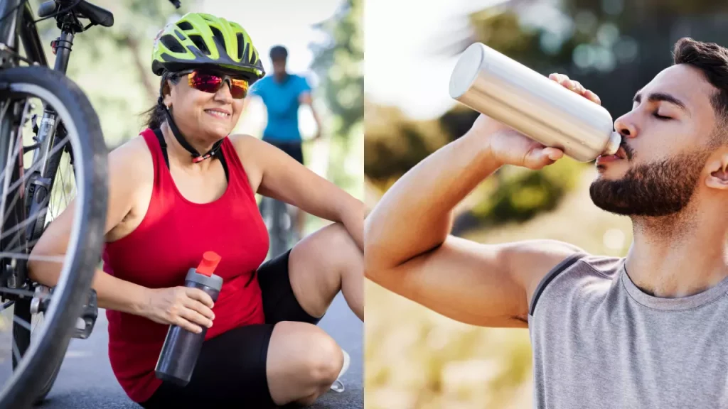 Staying Hydrated during moountain biking 