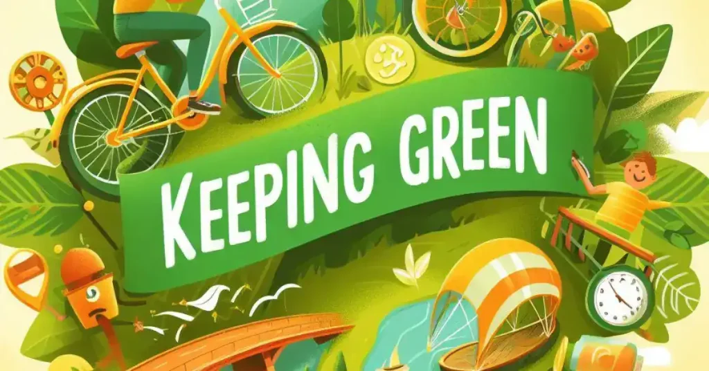 Keeping it Green: Biking and Nature Together